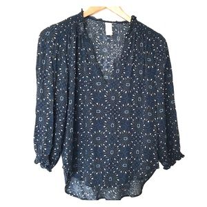Super cute retro hippie top size 8